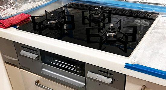 2025/12/09 東京都品川区のお客様｜ビルトインコンロ交換の施工事例