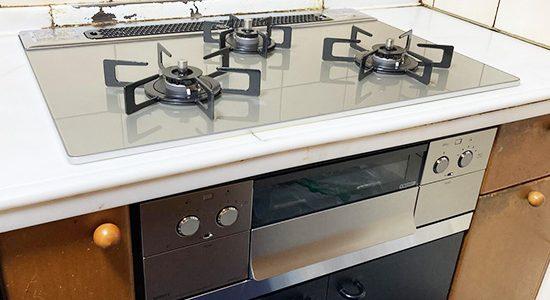 2026/03/06 神奈川県川崎市川崎区のお客様｜ビルトインコンロ交換の施工事例