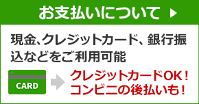 お支払いについて