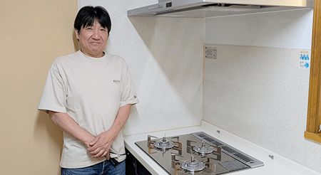 2026/6/17 静岡県浜松市のお客様｜ビルトインコンロ交換の施工事例