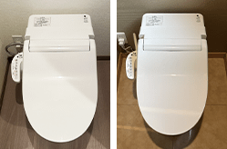 Panasonic NewアラウーノV|S3K 手洗なし|トイレ施工実例写真